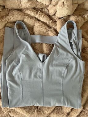 FP Movement by Free People Light Blue Onesie